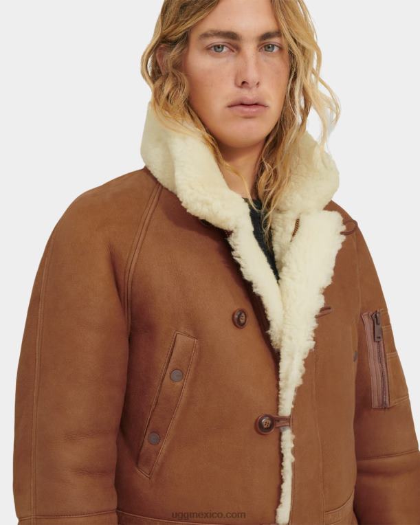 cabina 00NF291 UGG hombres chamarra de borrego tyrell