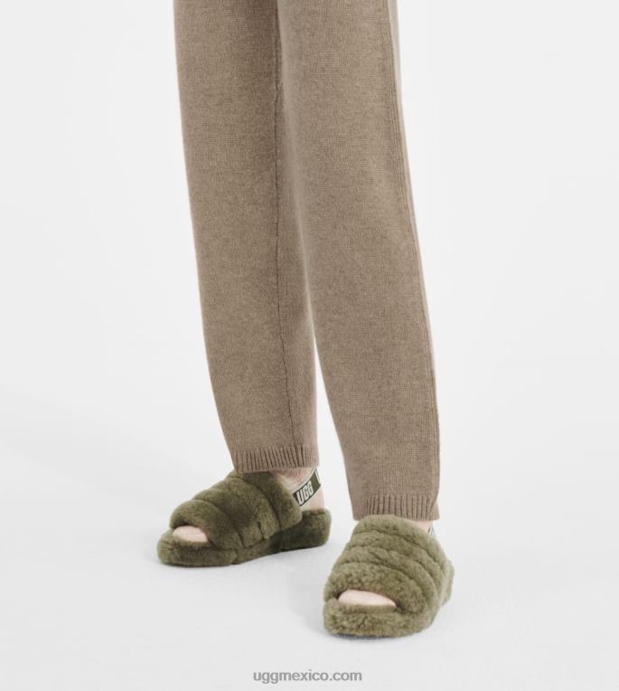 camello ii 00NF1329 UGG mujer pantalón aida en mezcla de cachemira