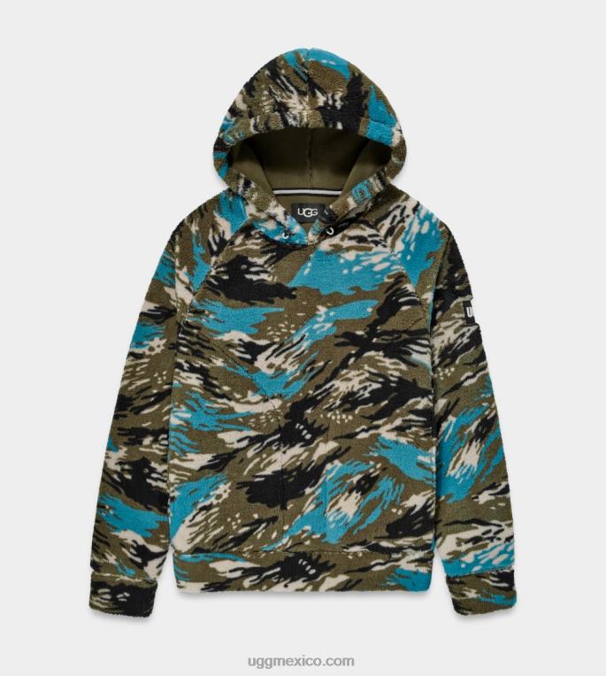 camuflaje de maremoto 00NF1915 UGG hombres sudadera con capucha sherpa dannen