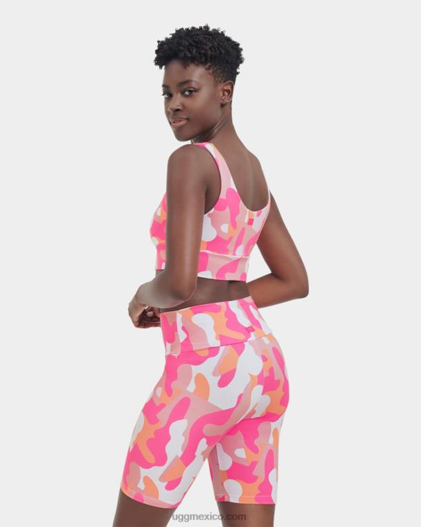 camuflaje rosa chicloso 00NF2053 UGG mujer zayley bralette estampado de camuflaje