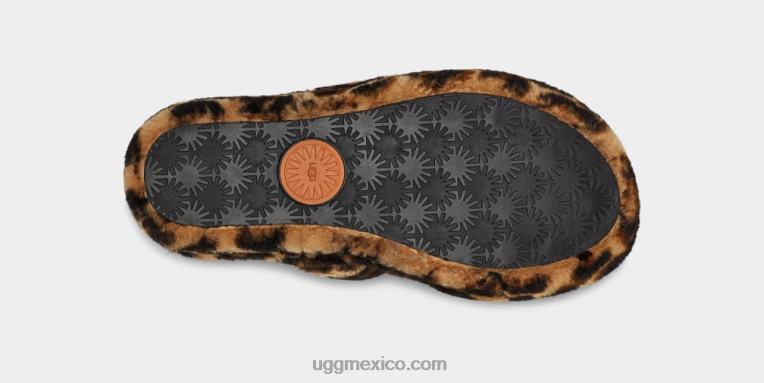 caramelo de azúcar con mantequilla 00NF814 UGG mujer oh sí estampado de pantera