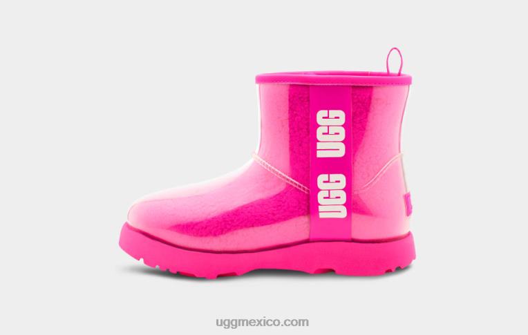 caramelo rosa 00NF1752 UGG niños clásico transparente mini ii