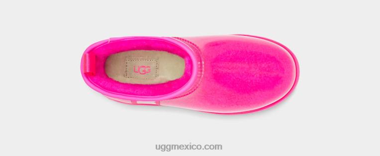 caramelo rosa 00NF1752 UGG niños clásico transparente mini ii