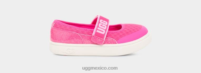 caramelo rosa 00NF307 UGG niños pequeños rennon skimmer brillo
