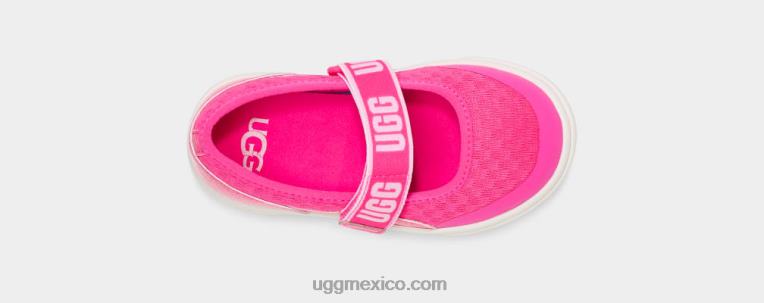 caramelo rosa 00NF307 UGG niños pequeños rennon skimmer brillo