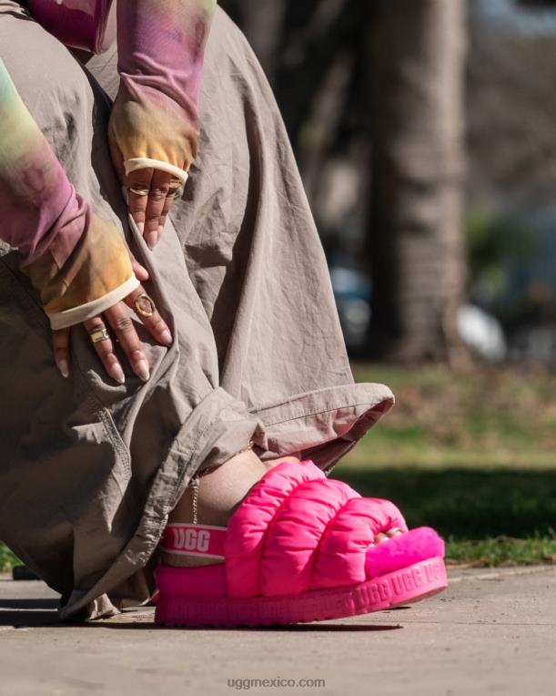 caramelo rosa 00NF535 UGG mujer scrunchita