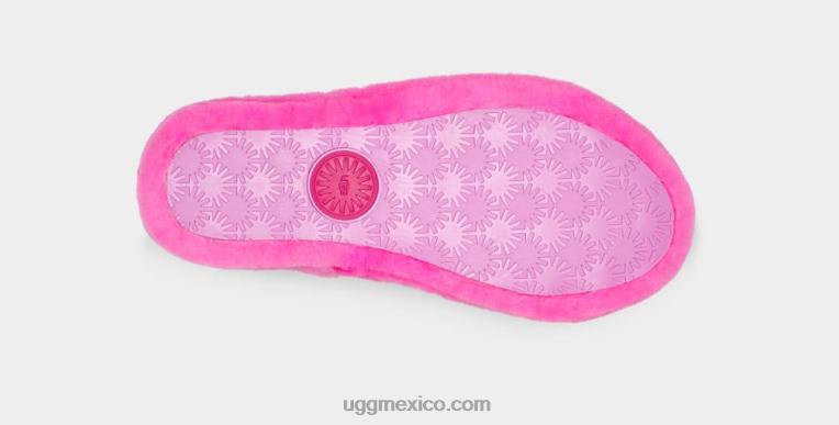 caramelo rosa 00NF804 UGG mujer pelusa sí flor de tigre