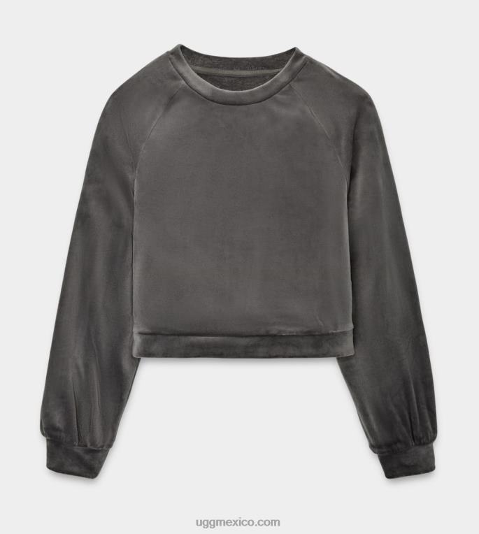 carbón 00NF107 UGG mujer sudadera corta beckner