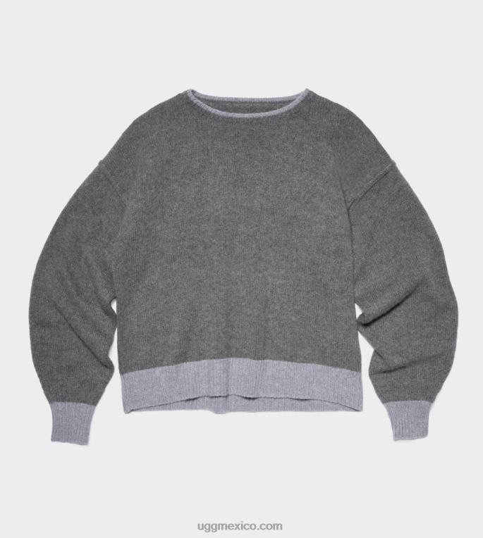 carbón 00NF1158 UGG mujer jersey renata en mezcla de cachemira