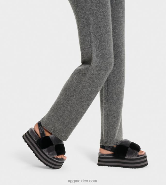 carbón 00NF1328 UGG mujer pantalón aida en mezcla de cachemira