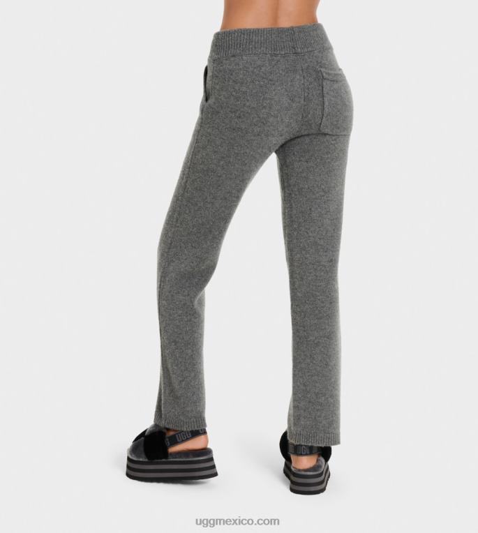carbón 00NF1328 UGG mujer pantalón aida en mezcla de cachemira