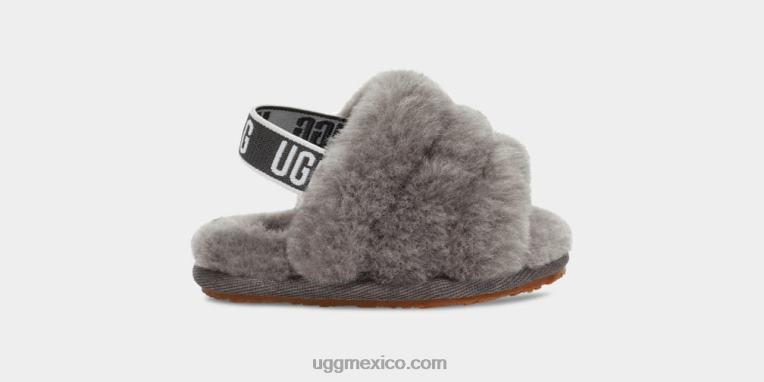 carbón 00NF2215 UGG bebé pelusa sí diapositiva y amor