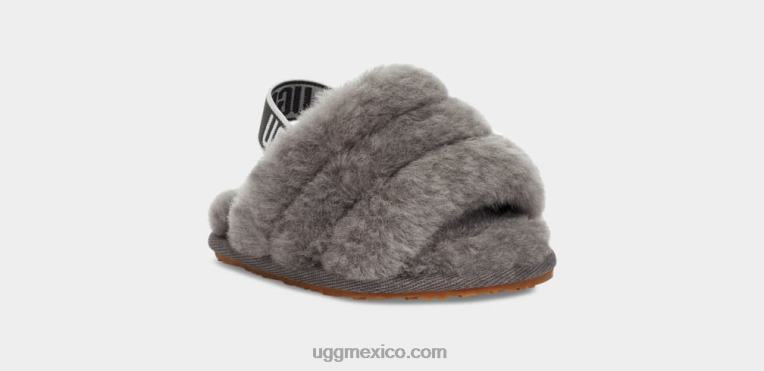 carbón 00NF2215 UGG bebé pelusa sí diapositiva y amor
