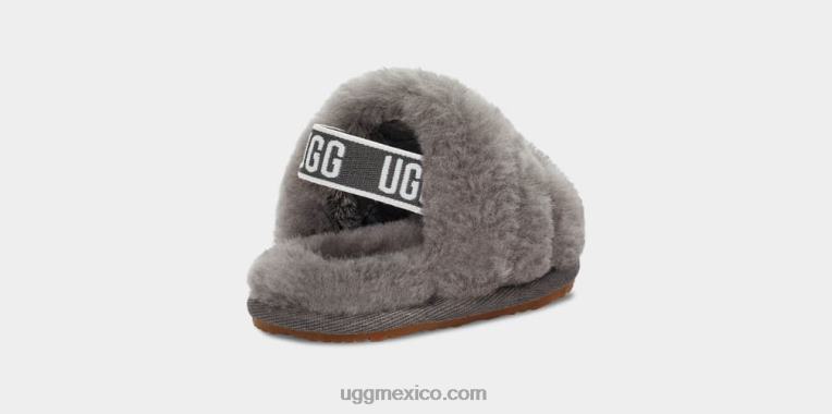 carbón 00NF2215 UGG bebé pelusa sí diapositiva y amor
