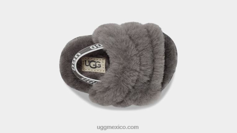 carbón 00NF2215 UGG bebé pelusa sí diapositiva y amor