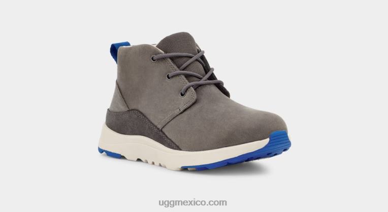 carbón/cuero azul clásico 00NF1761 UGG niños canoa iii tiempo
