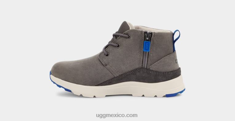 carbón/cuero azul clásico 00NF1761 UGG niños canoa iii tiempo
