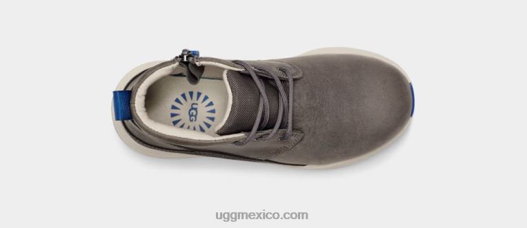 carbón/cuero azul clásico 00NF1761 UGG niños canoa iii tiempo