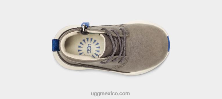 carbón/cuero azul clásico 00NF2214 UGG niños pequeños canoa iii tiempo