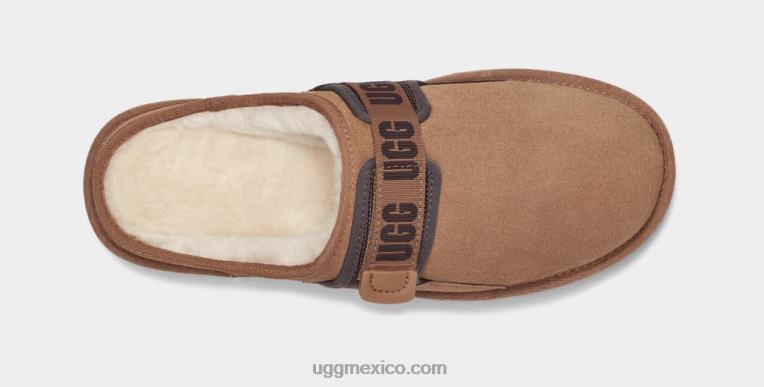 castaña 00NF1637 UGG hombres slip-on de dunas