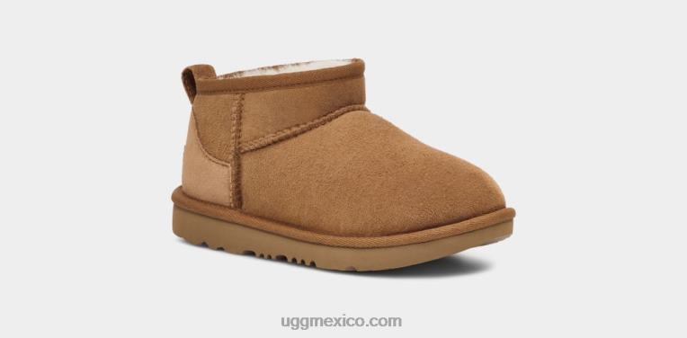 castaña 00NF1665 UGG niños clásico ultra mini