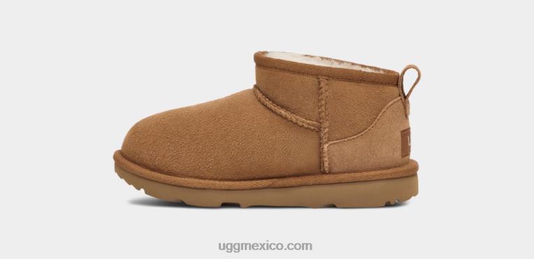 castaña 00NF1665 UGG niños clásico ultra mini