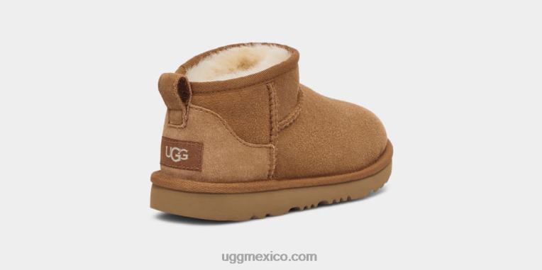 castaña 00NF1665 UGG niños clásico ultra mini