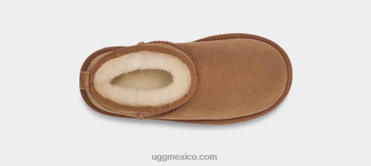 castaña 00NF1665 UGG niños clásico ultra mini