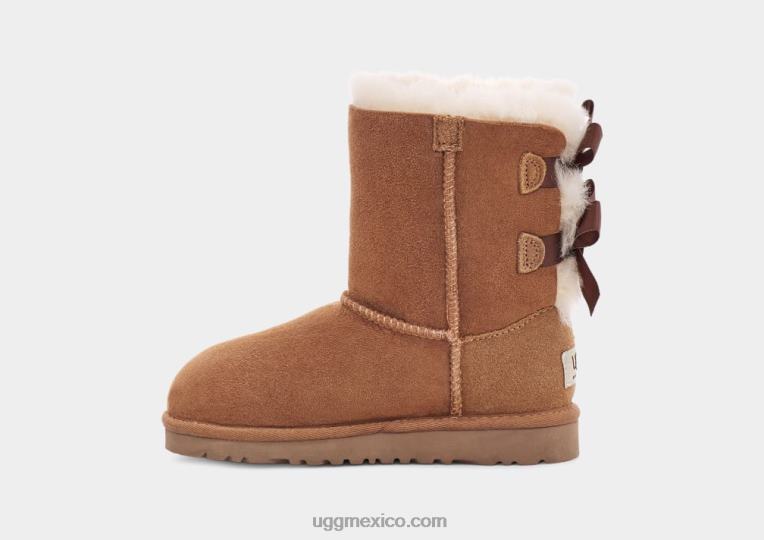 castaña 00NF1711 UGG niños bota bailey bow ii