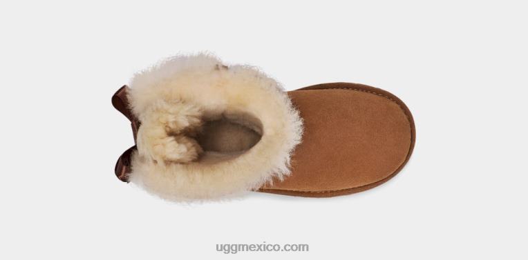 castaña 00NF1711 UGG niños bota bailey bow ii