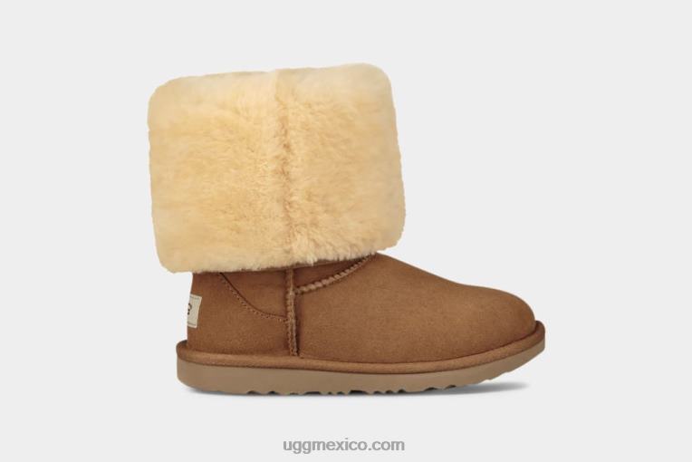 castaña 00NF1718 UGG niños bota alta clásica ii