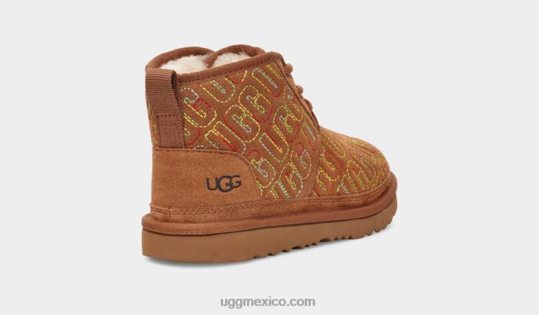 castaña 00NF1790 UGG niños punto gráfico neumel ii