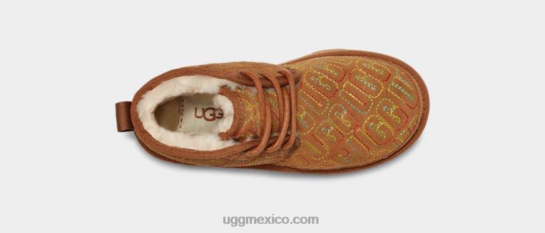 castaña 00NF1790 UGG niños punto gráfico neumel ii