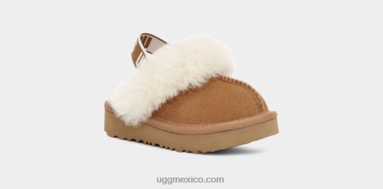 castaña 00NF1944 UGG niños pequeños funkette