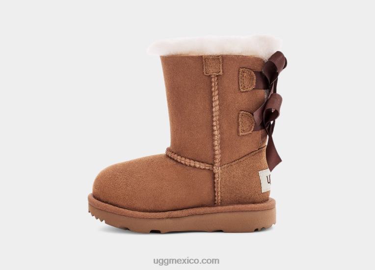 castaña 00NF1955 UGG niños pequeños bota bailey bow ii