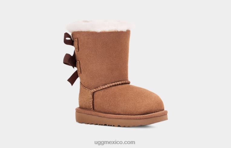 castaña 00NF1955 UGG niños pequeños bota bailey bow ii