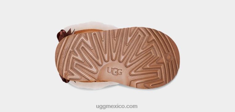 castaña 00NF1955 UGG niños pequeños bota bailey bow ii