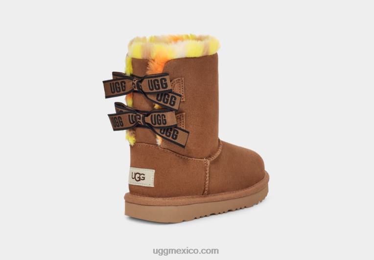 castaña 00NF1985 UGG niños pequeños bailey arco plaid punk