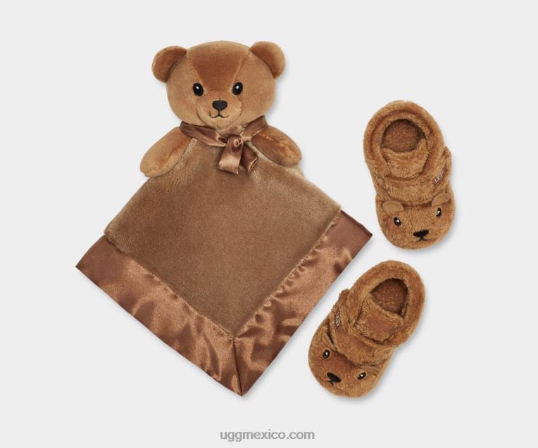 castaña 00NF2020 UGG bebé bixbee y lovey bear peluche