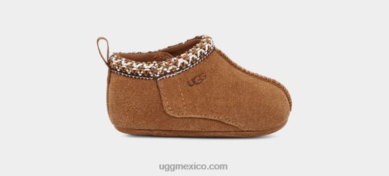 castaña 00NF2035 UGG bebé tasman y gorro