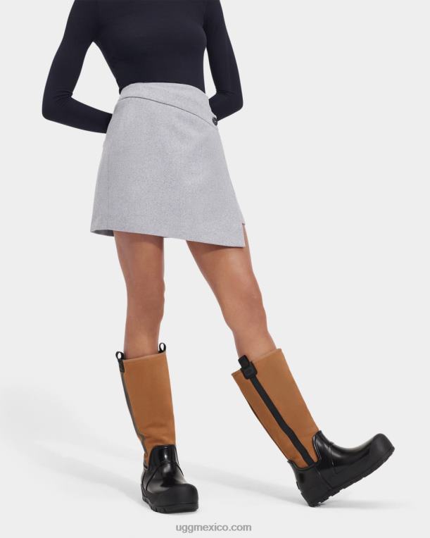 castaña 00NF2045 UGG mujer gamuza alta de nube de lluvia