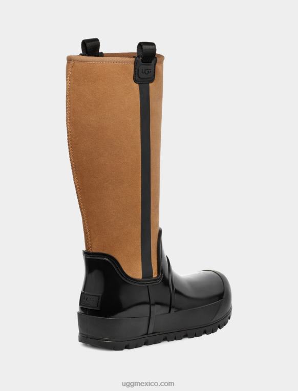 castaña 00NF2045 UGG mujer gamuza alta de nube de lluvia