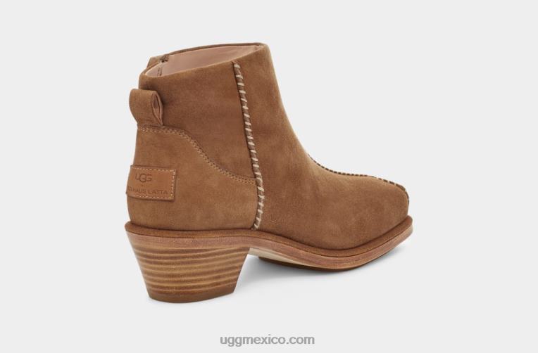 castaña 00NF26 UGG mujer + bota cowboy eckhaus latta block
