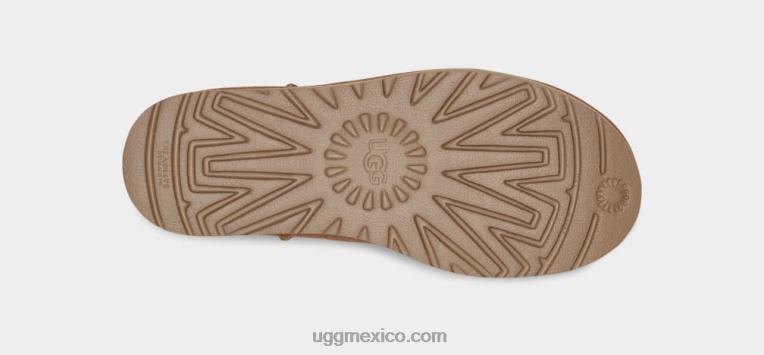 castaña 00NF348 UGG mujer miniplataforma clásica
