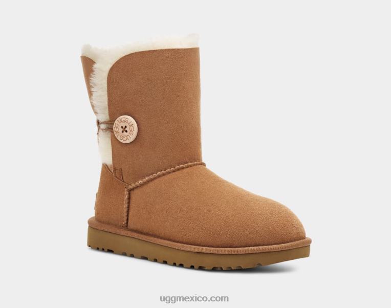 castaña 00NF355 UGG mujer Bailey botón ii