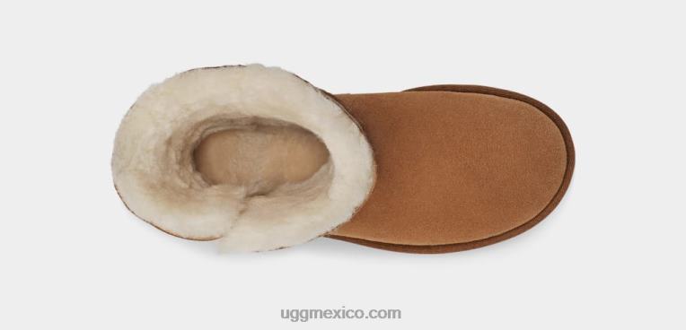 castaña 00NF355 UGG mujer Bailey botón ii