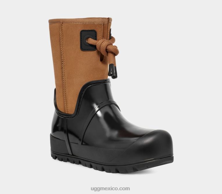 castaña 00NF36 UGG mujer gamuza de encaje de nube de lluvia