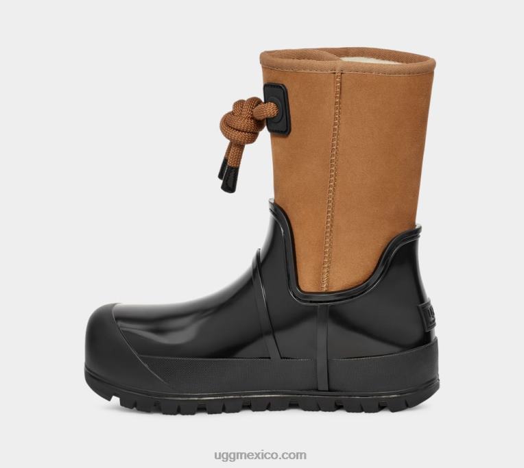 castaña 00NF36 UGG mujer gamuza de encaje de nube de lluvia
