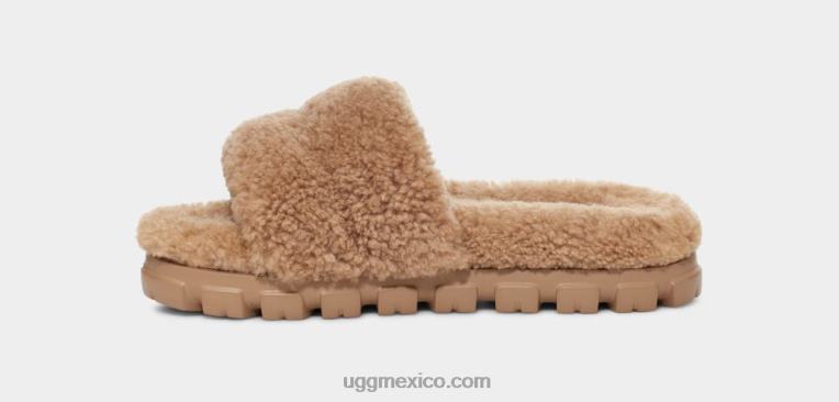 castaña 00NF433 UGG mujer cozetta rizado