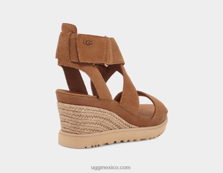 castaña 00NF492 UGG mujer tobillo ileana